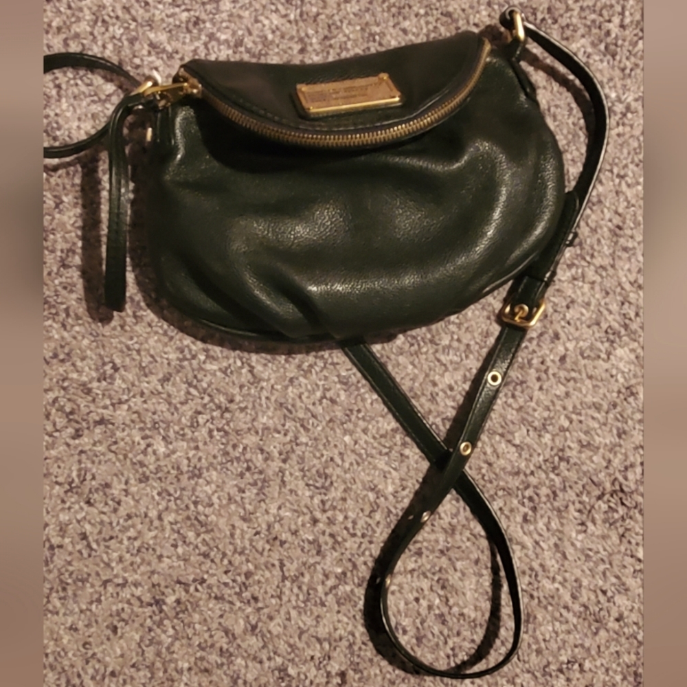 Marc Jacob's Black Leather Crossbody
